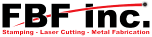 FBF Metal Fabrication, Stamping, Laser Cutting Logo